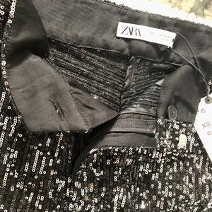 ZARA all over sequin pant (NWT)